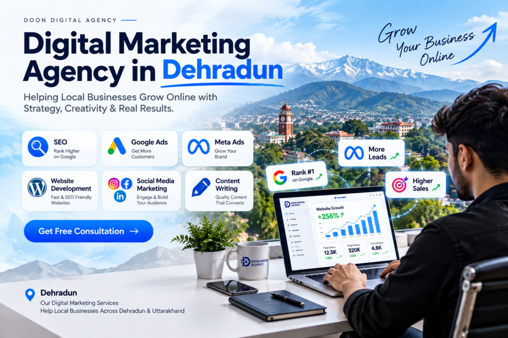 Digital Marketing agency in Dehradun