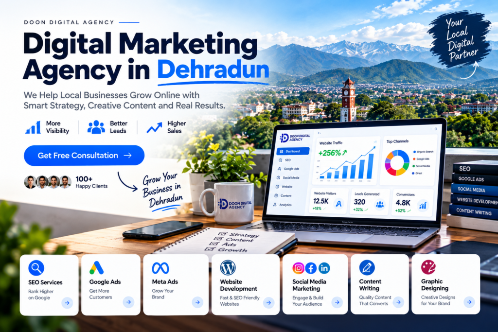 Digital Marketing agency in Dehradun